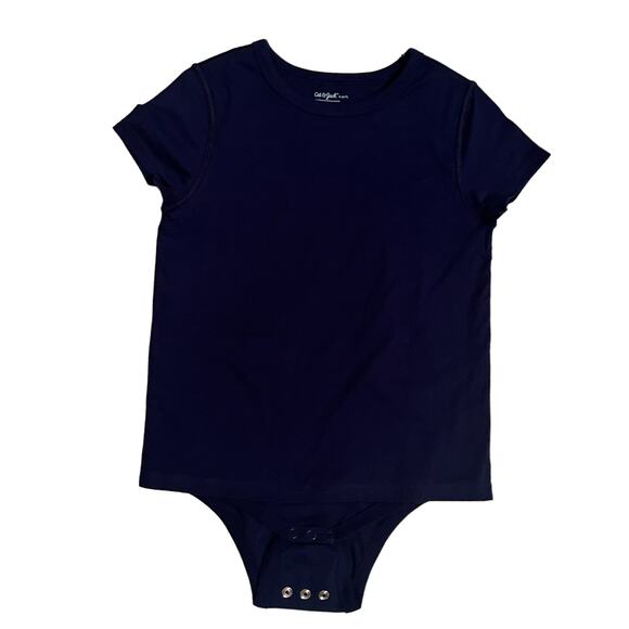 Cat & Jack Kids Small 6/7 Adaptive Abdominal Access Short Sleeve Bodysuit New - Picture 1 of 3